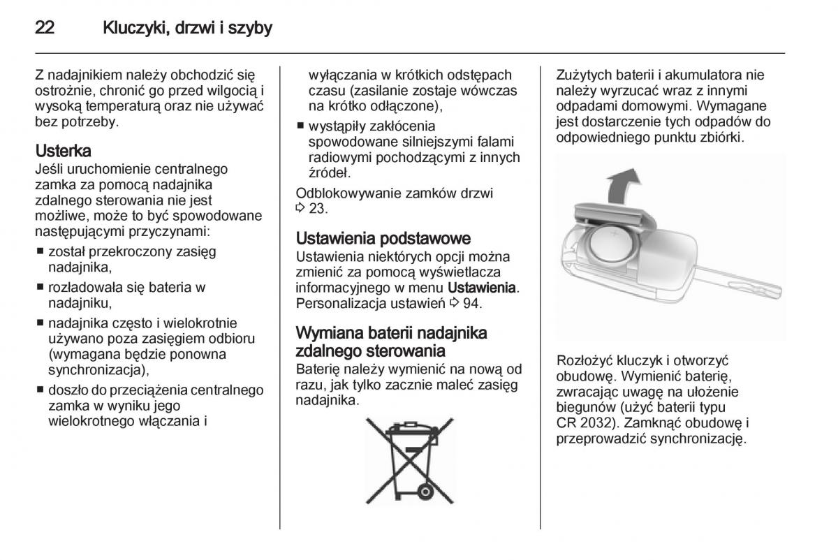 Chevrolet Orlando instrukcja obslugi / page 24