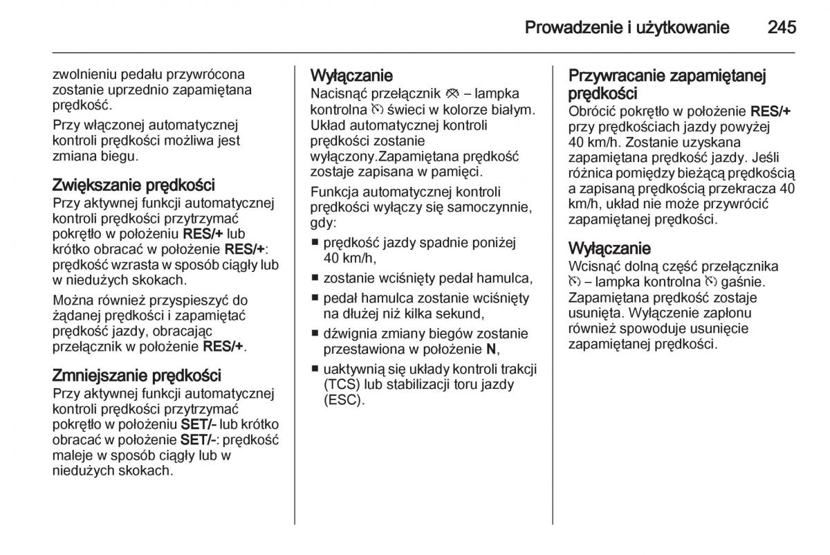 Chevrolet Orlando instrukcja obslugi / page 247