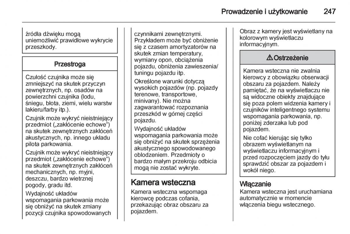 Chevrolet Orlando instrukcja obslugi / page 249