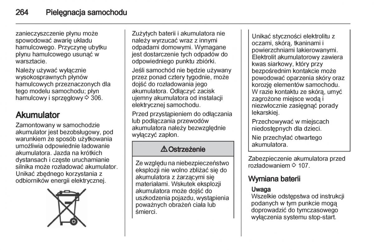 Chevrolet Orlando instrukcja obslugi / page 266