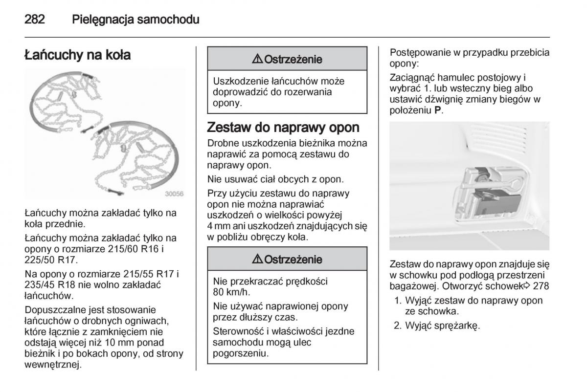 Chevrolet Orlando instrukcja obslugi / page 284