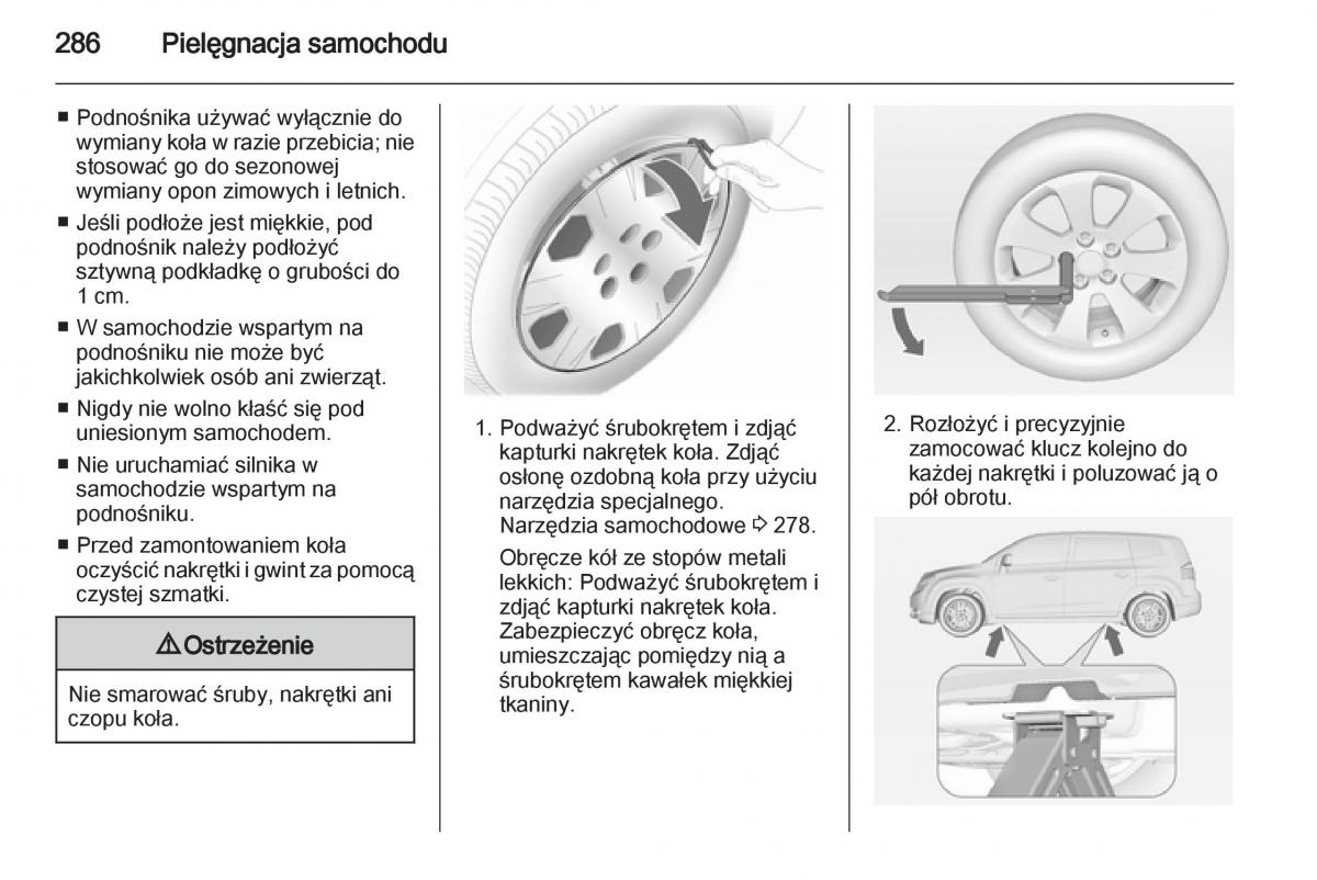 Chevrolet Orlando instrukcja obslugi / page 288