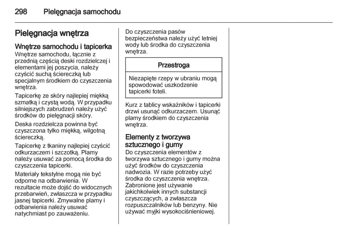 Chevrolet Orlando instrukcja obslugi / page 300