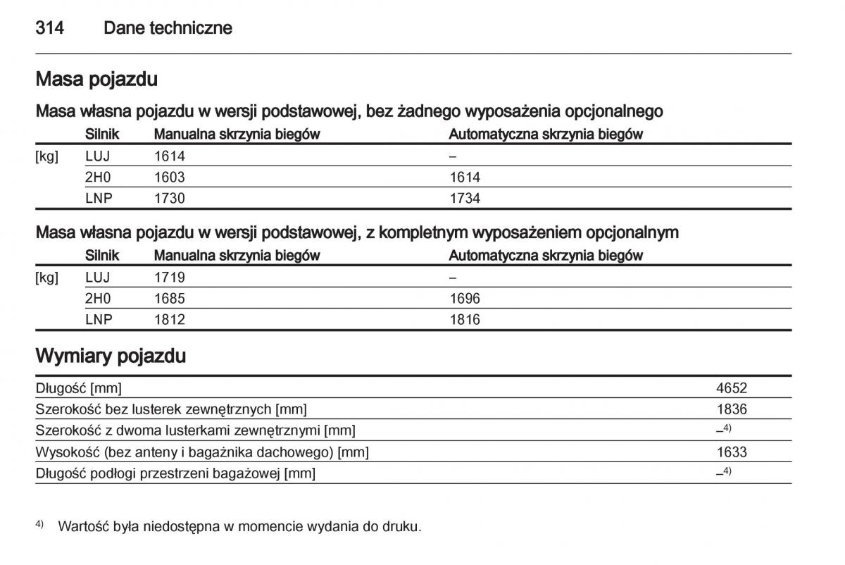 Chevrolet Orlando instrukcja obslugi / page 316