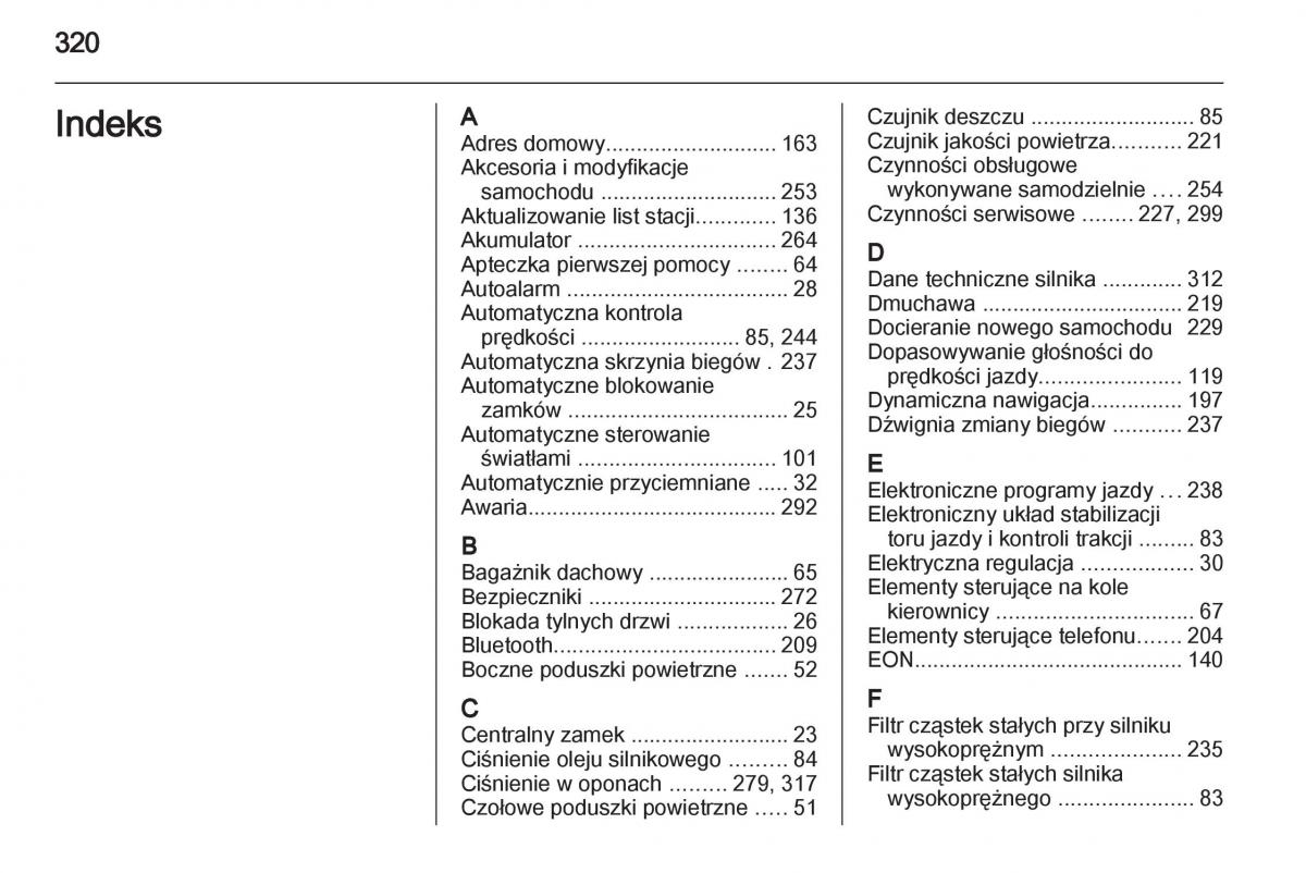 Chevrolet Orlando instrukcja obslugi / page 322