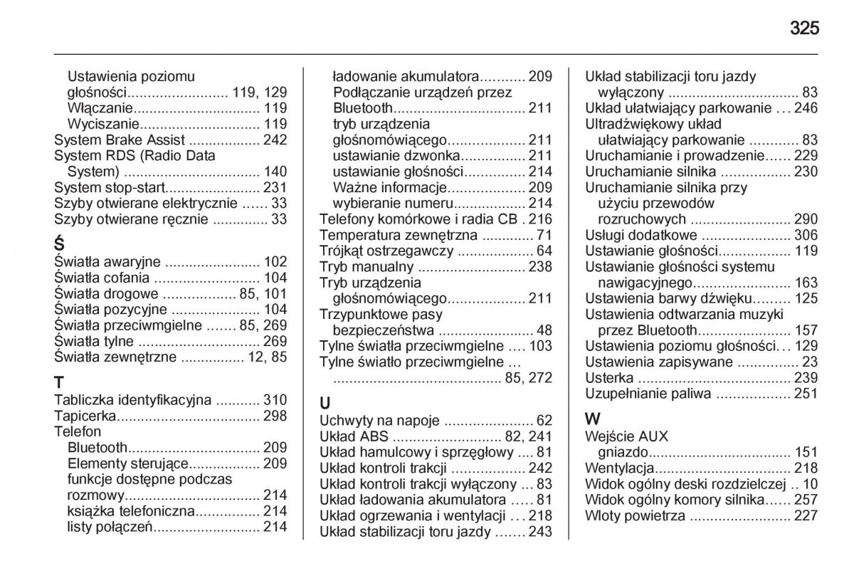 Chevrolet Orlando instrukcja obslugi / page 327