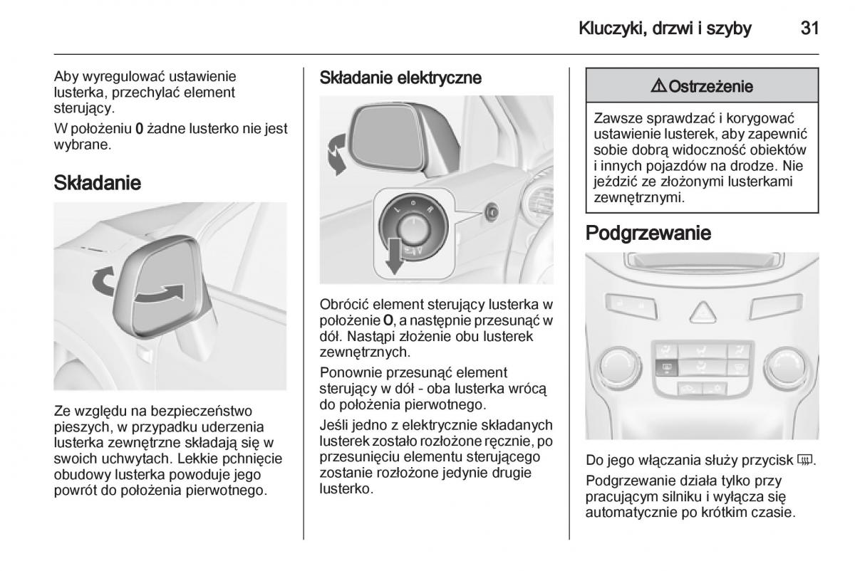 Chevrolet Orlando instrukcja obslugi / page 33