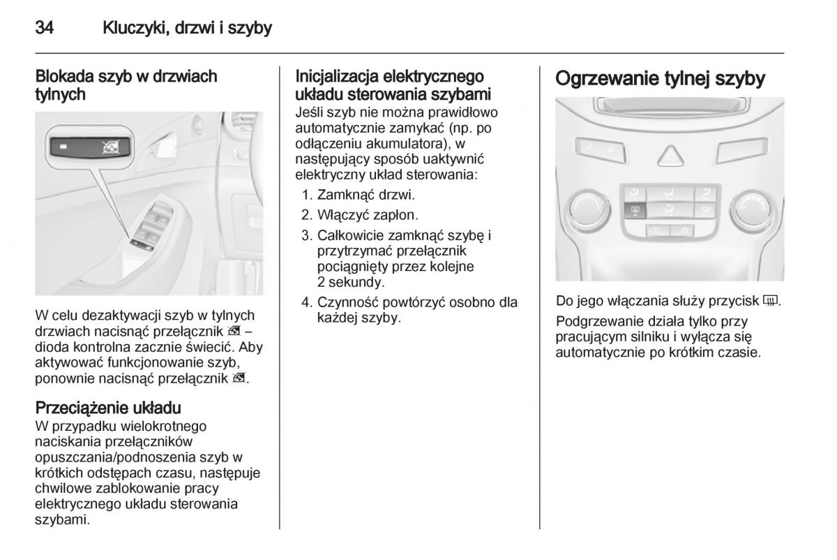 Chevrolet Orlando instrukcja obslugi / page 36