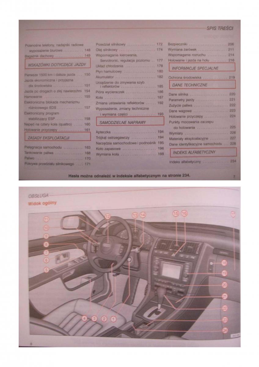 Audi A8 D2 instrukcja obslugi / page 64