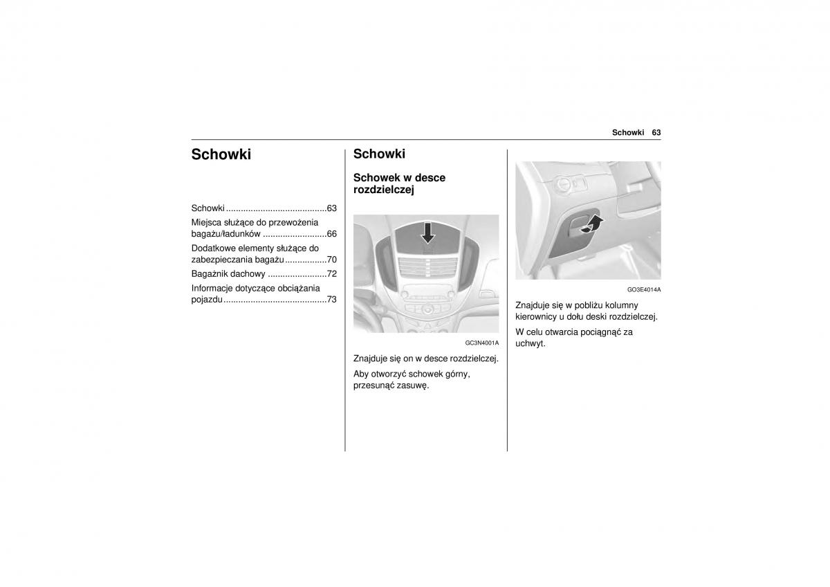 Chevrolet Trax instrukcja obslugi / page 65