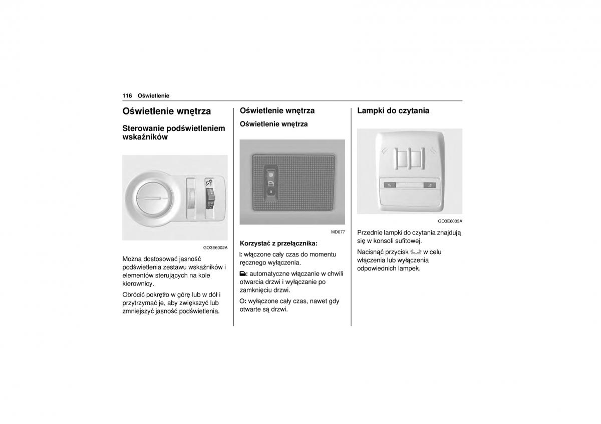 Chevrolet Trax instrukcja obslugi / page 118