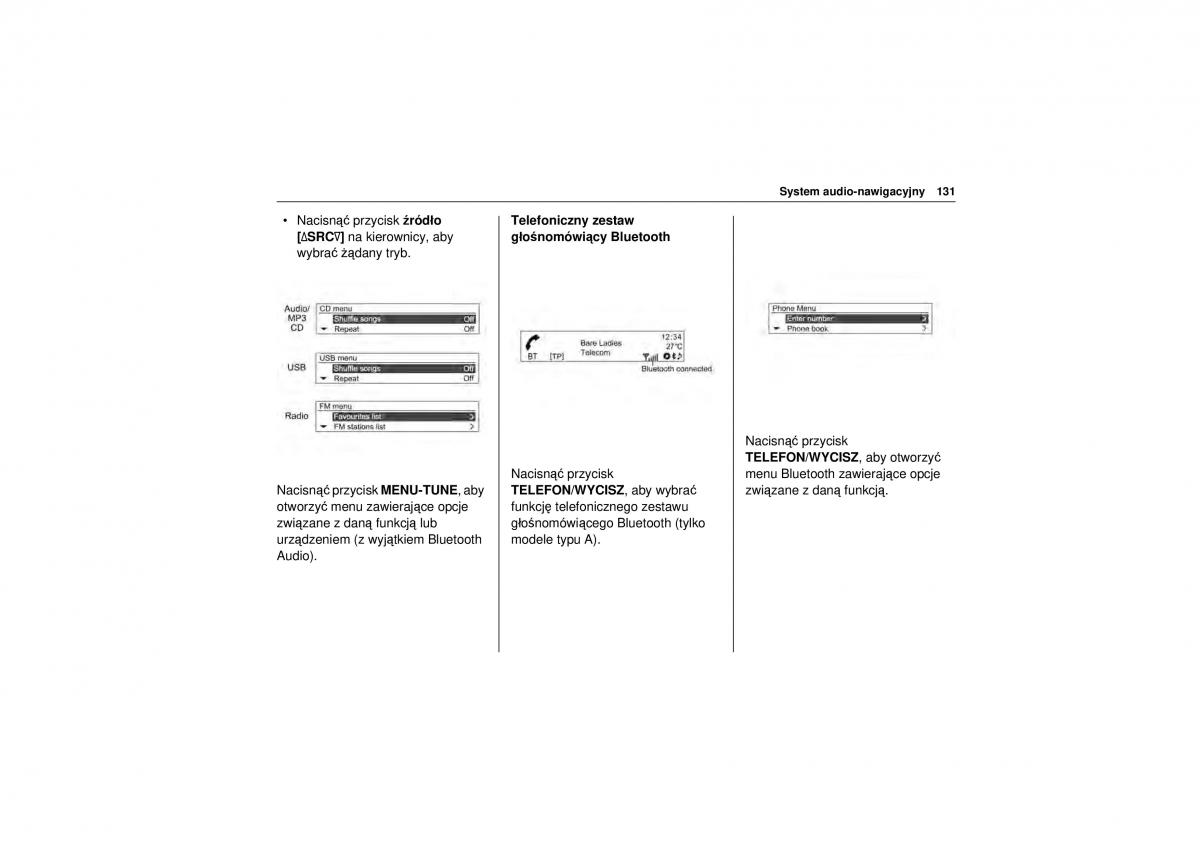 Chevrolet Trax instrukcja obslugi / page 133