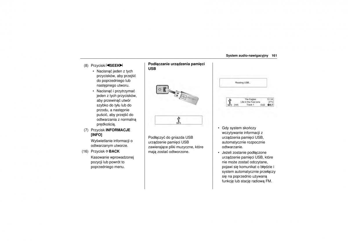 Chevrolet Trax instrukcja obslugi / page 163