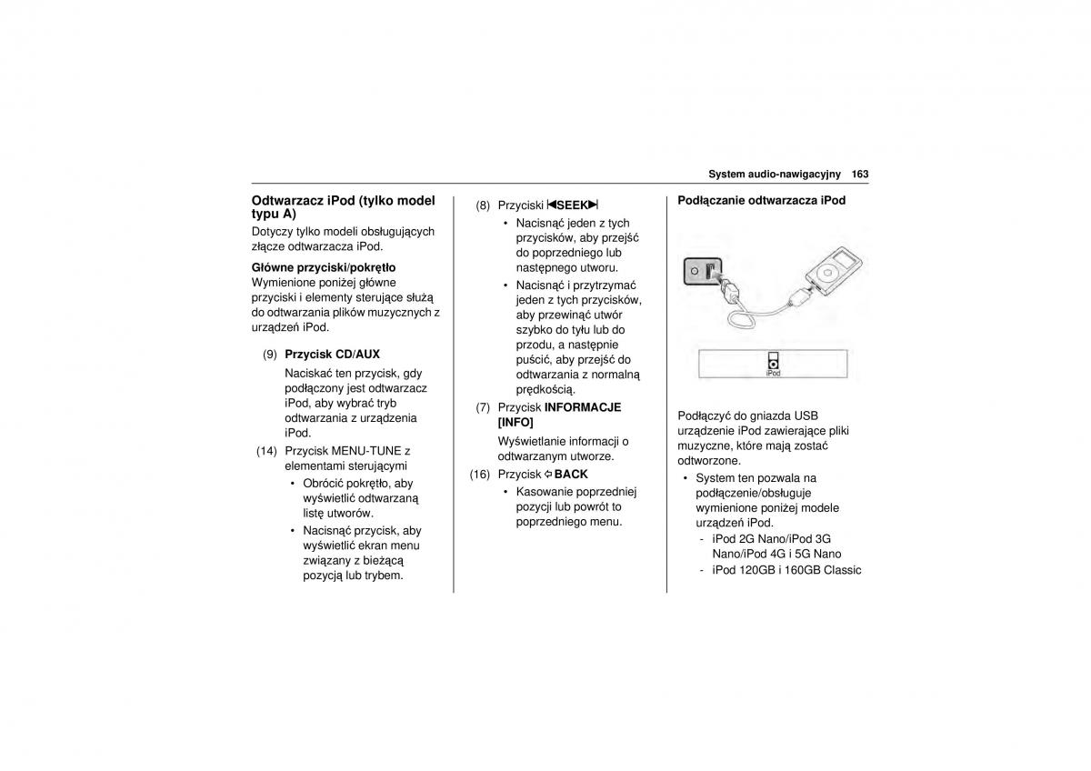 Chevrolet Trax instrukcja obslugi / page 165