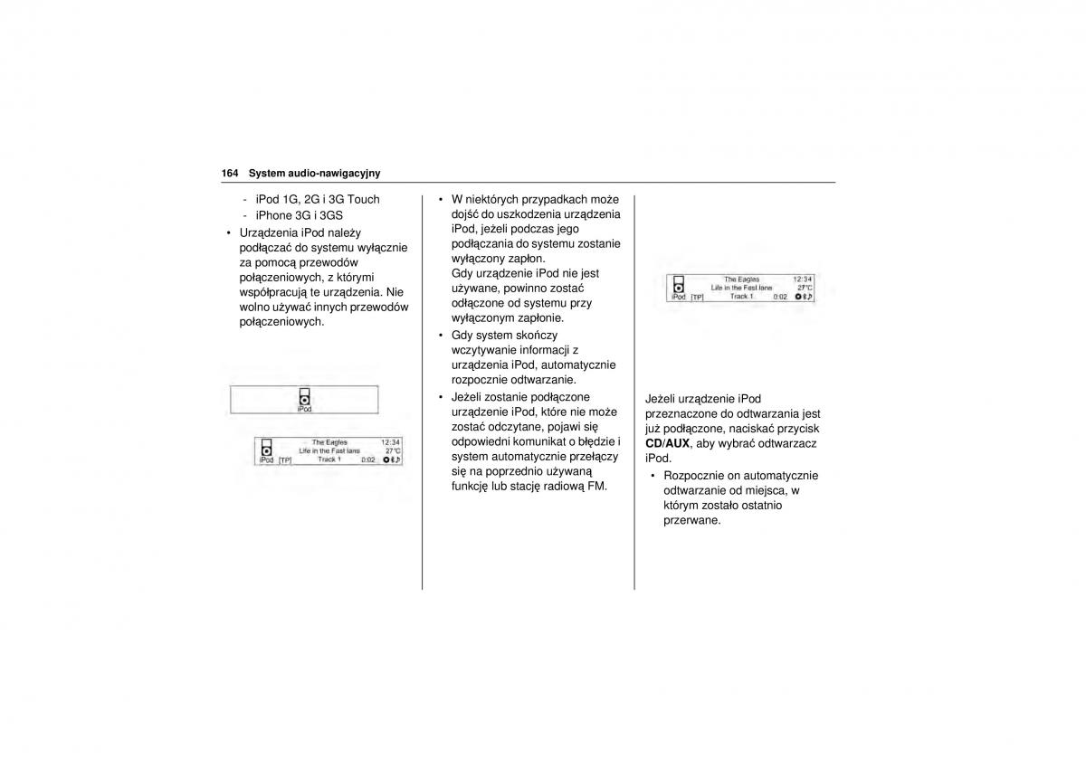 Chevrolet Trax instrukcja obslugi / page 166