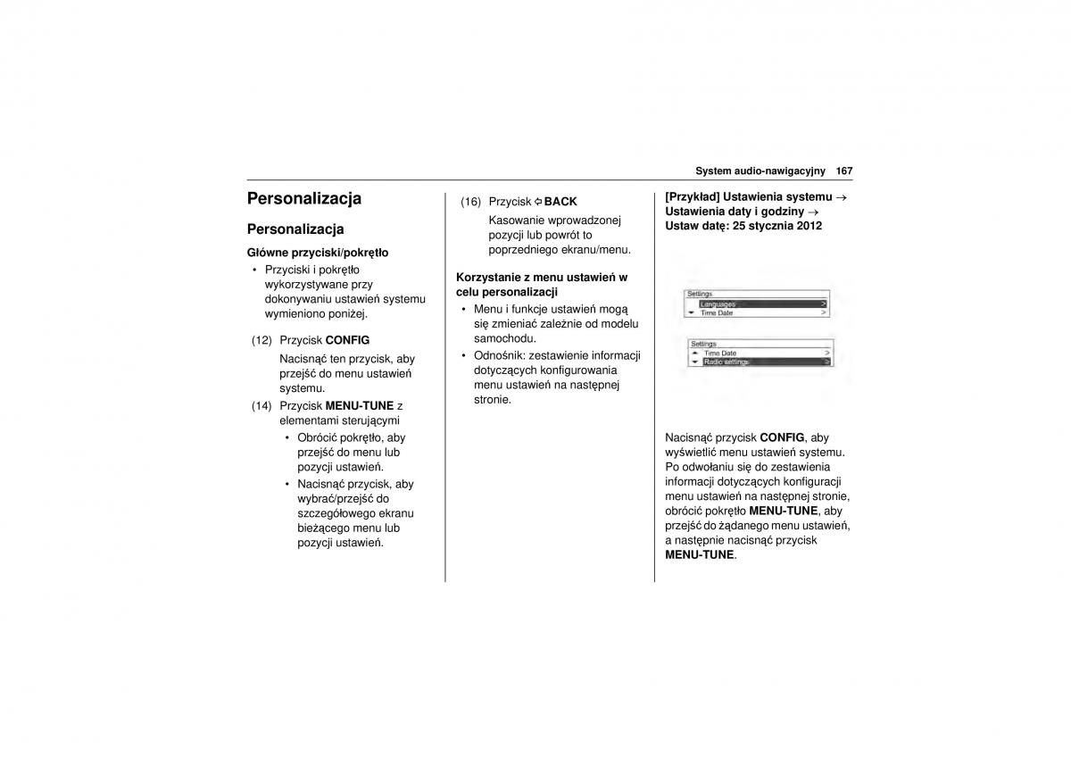 Chevrolet Trax instrukcja obslugi / page 169