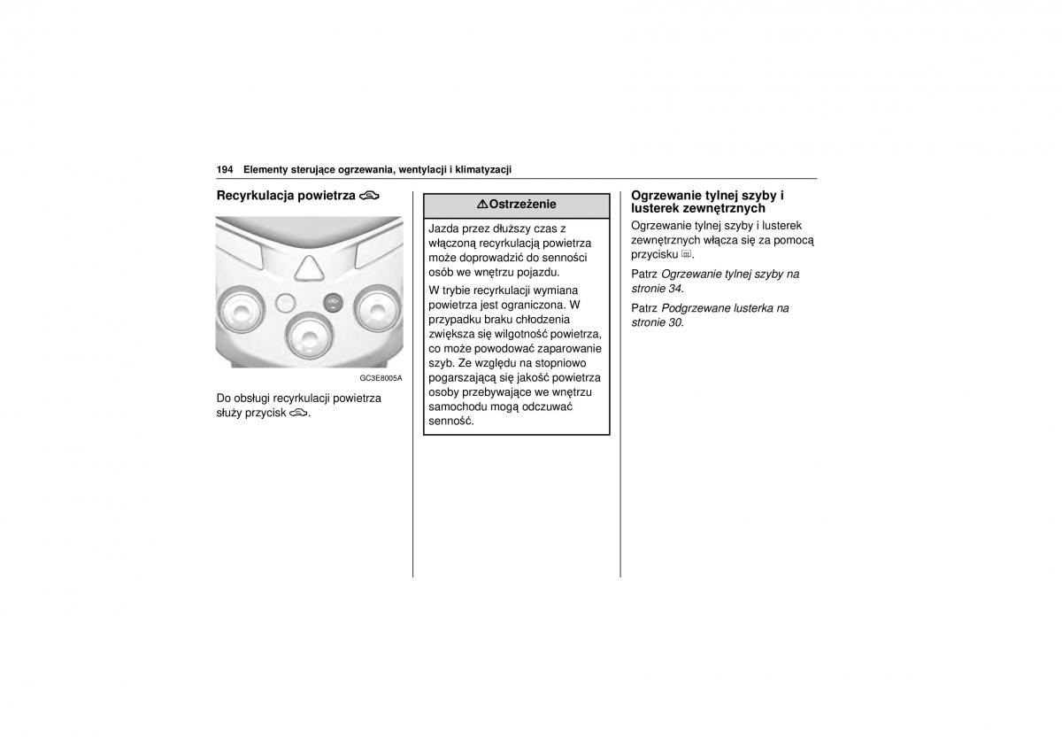Chevrolet Trax instrukcja obslugi / page 196