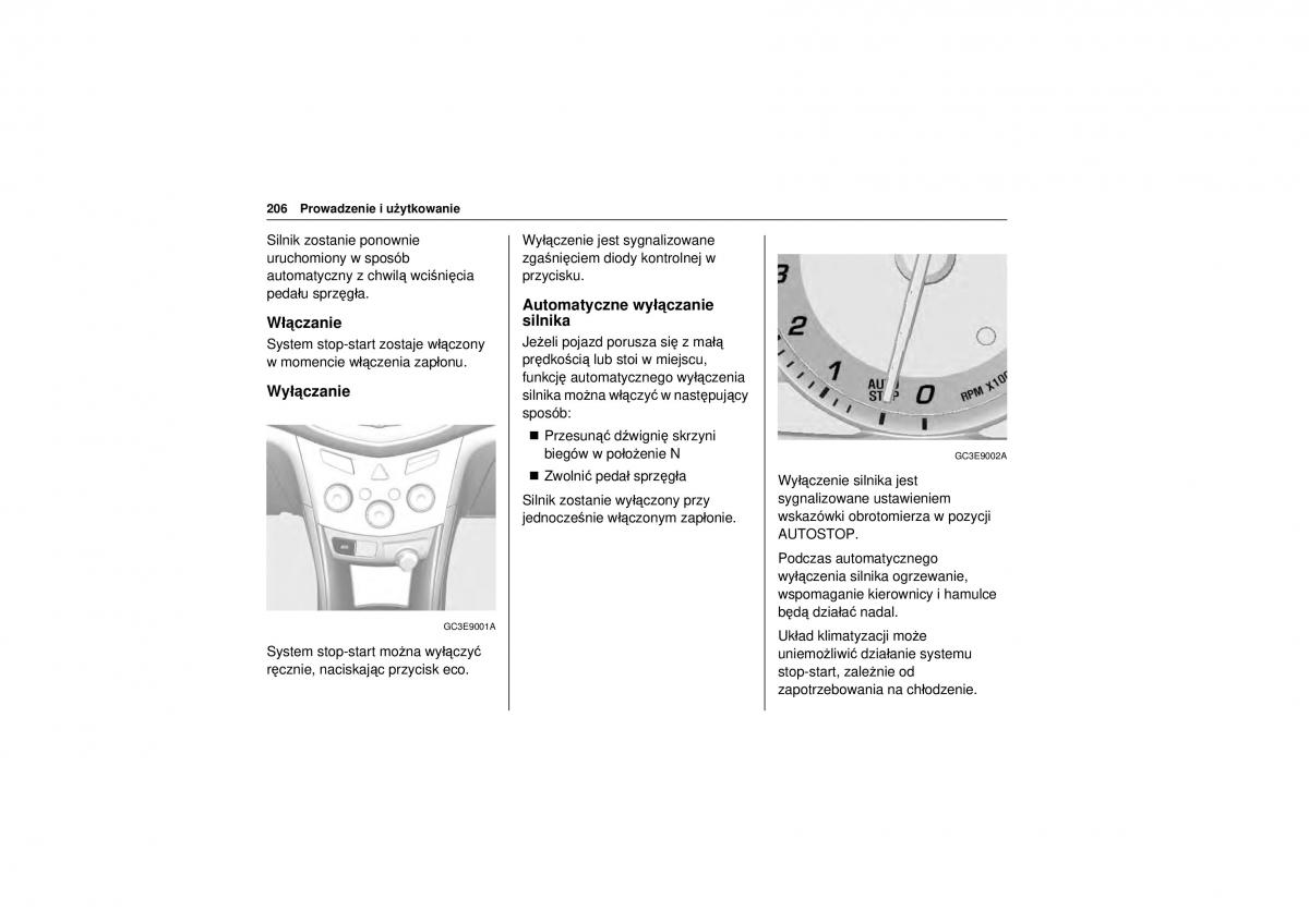 Chevrolet Trax instrukcja obslugi / page 208