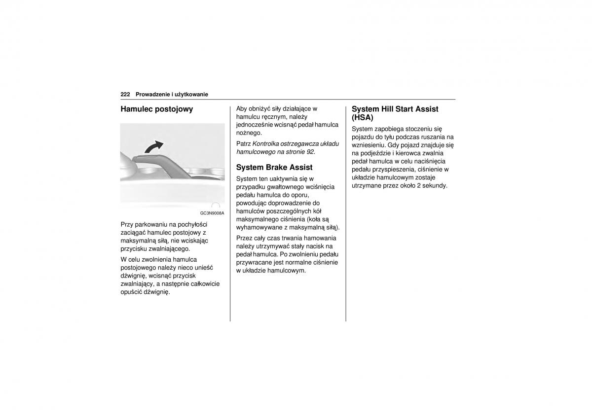 Chevrolet Trax instrukcja obslugi / page 224