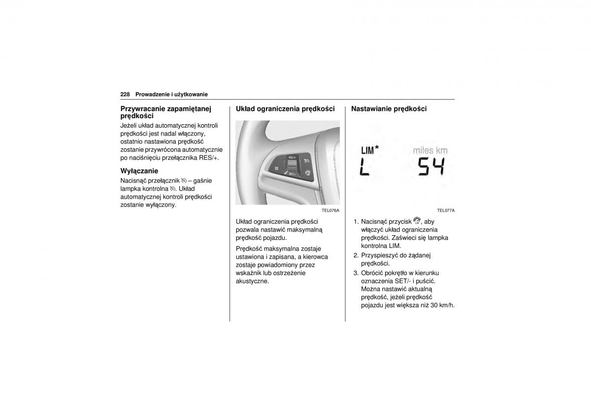 Chevrolet Trax instrukcja obslugi / page 230