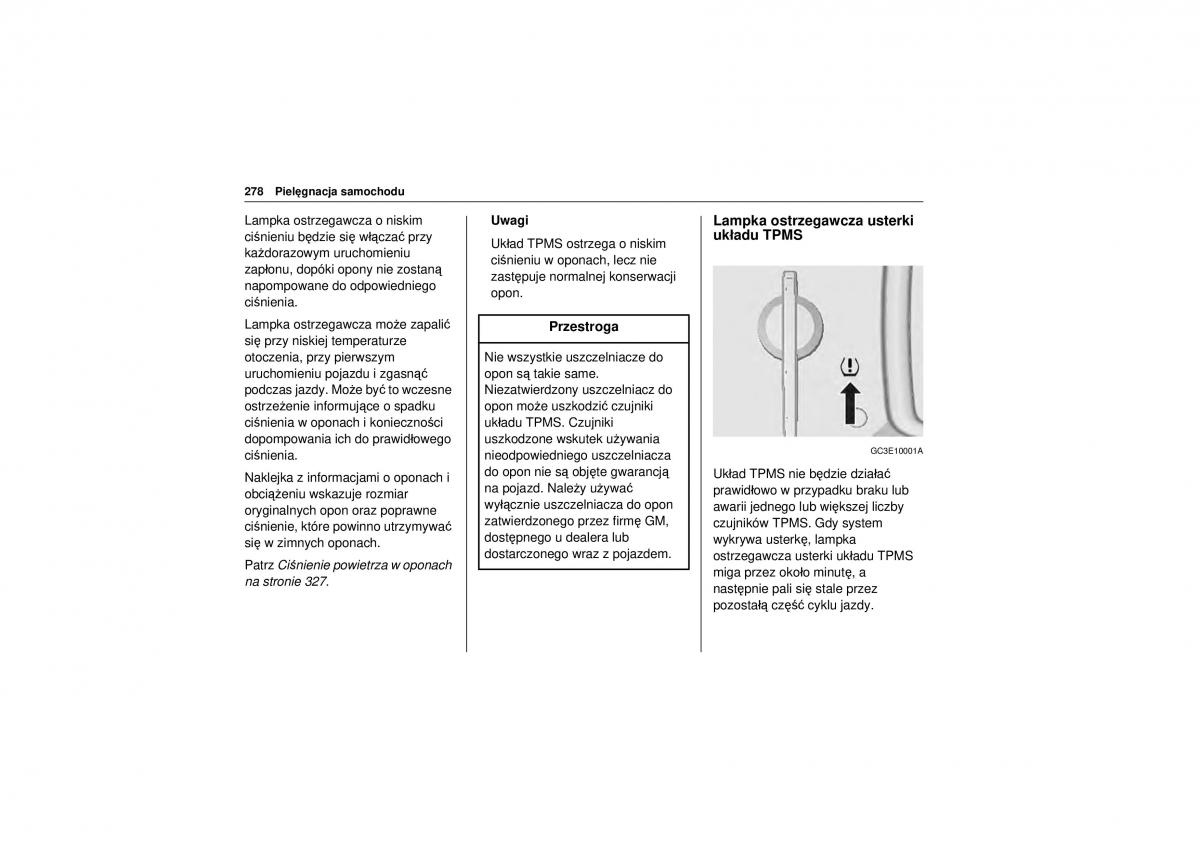 Chevrolet Trax instrukcja obslugi / page 280