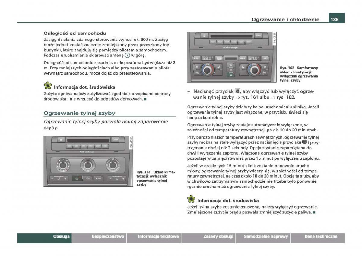 Audi Q7 I 1 instrukcja obslugi / page 139