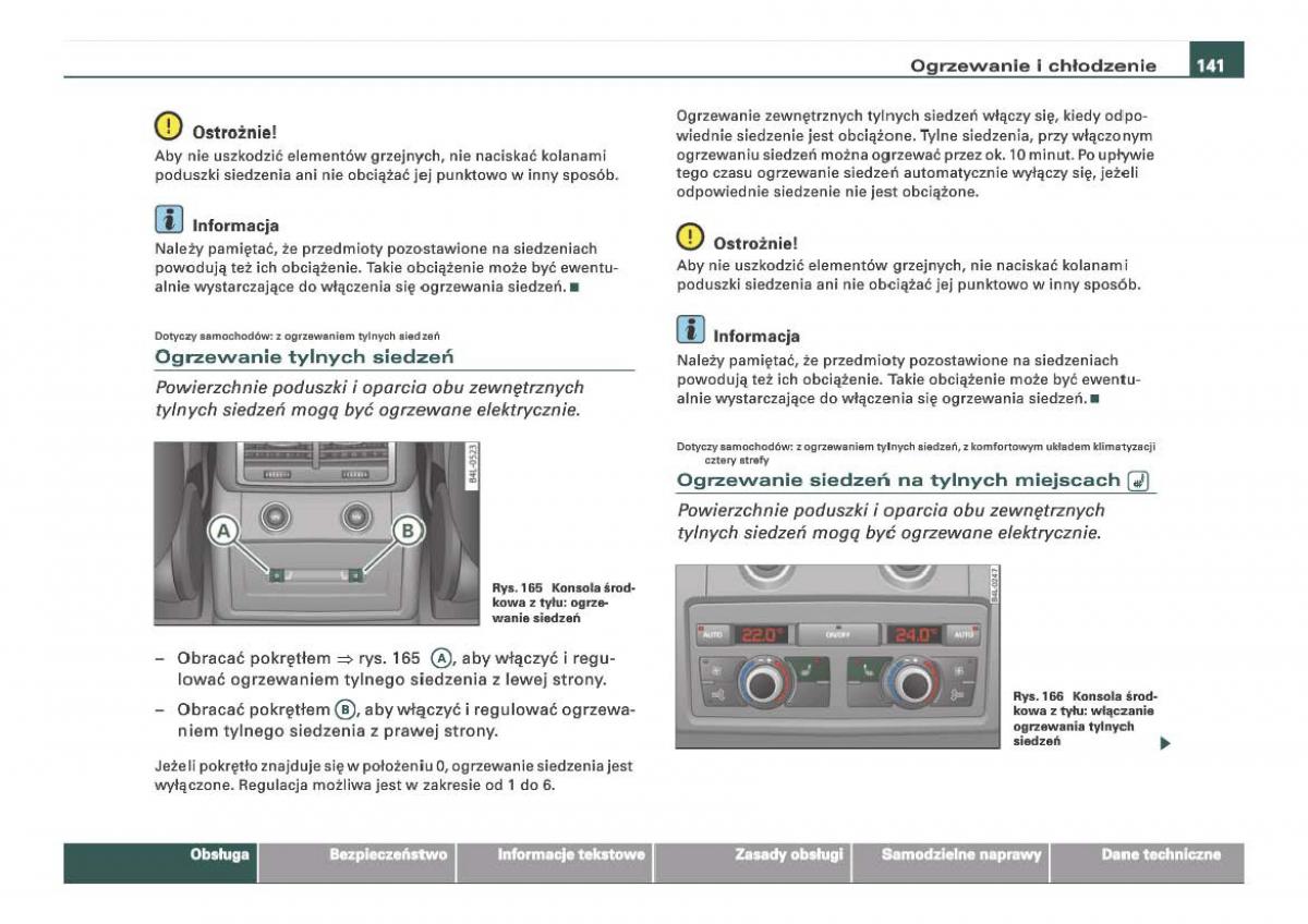 Audi Q7 I 1 instrukcja obslugi / page 141