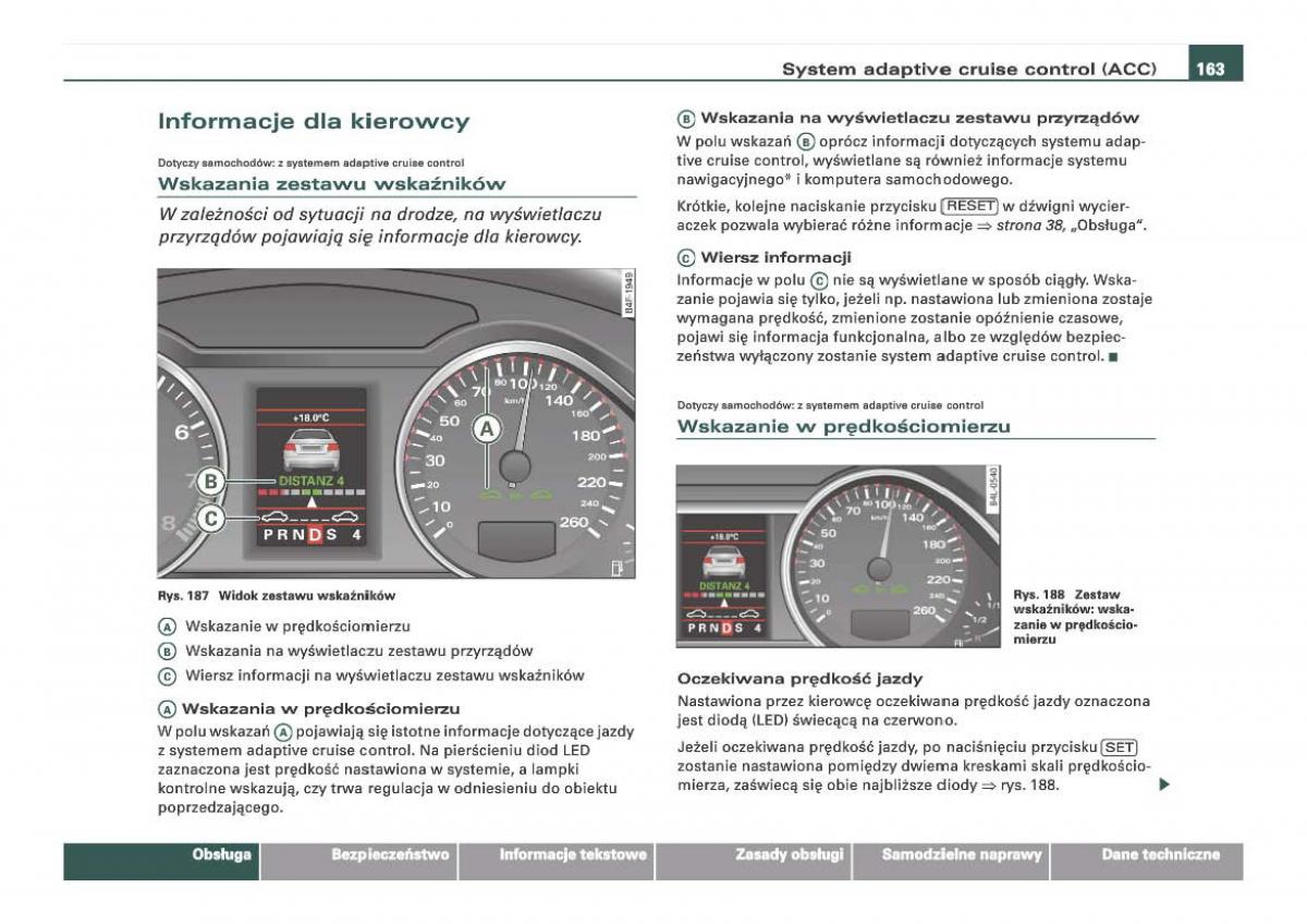 Audi Q7 I 1 instrukcja obslugi / page 163