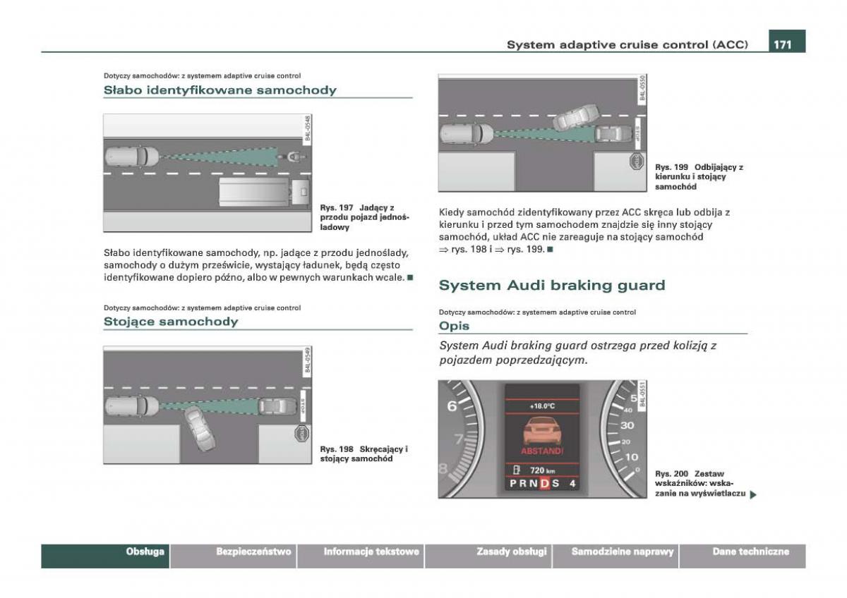 Audi Q7 I 1 instrukcja obslugi / page 171