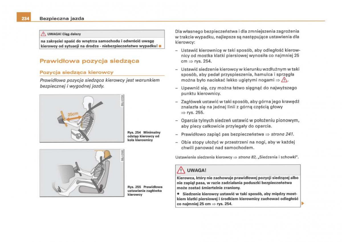 Audi Q7 I 1 instrukcja obslugi / page 233