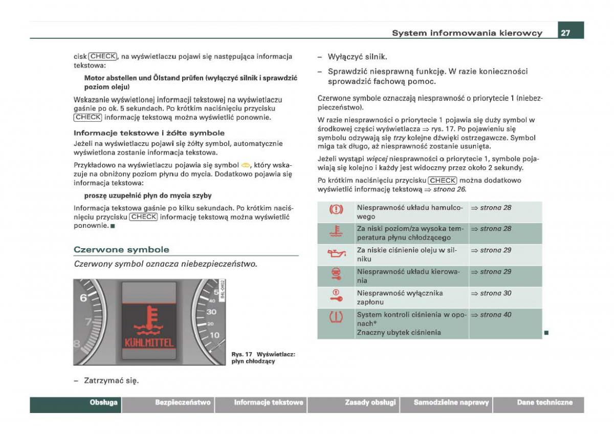 Audi Q7 I 1 instrukcja obslugi / page 27