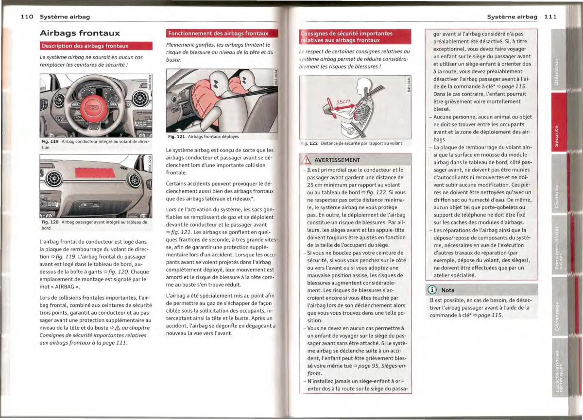 Audi A1 manuel du proprietaire / page 55