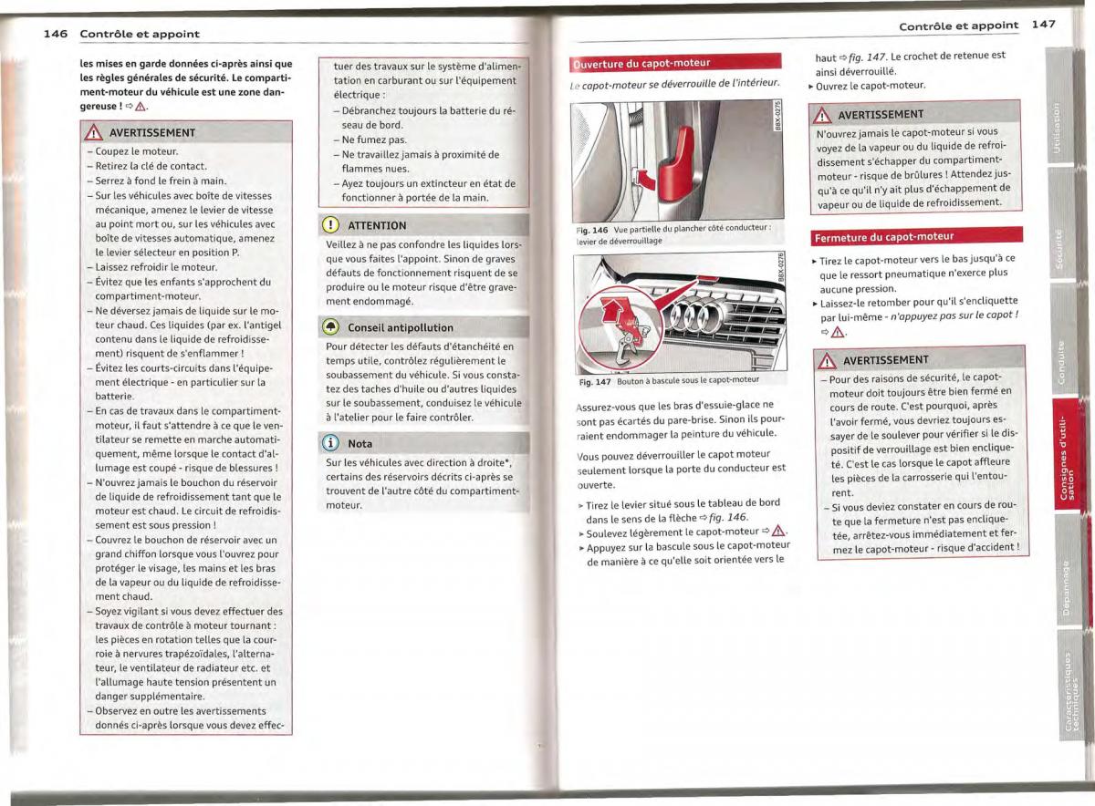 Audi A1 manuel du proprietaire / page 73