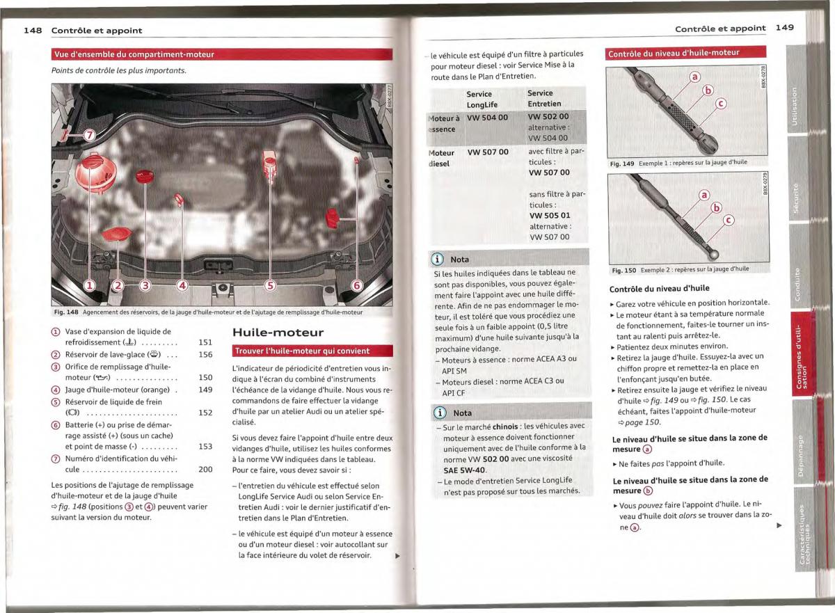 Audi A1 manuel du proprietaire / page 74