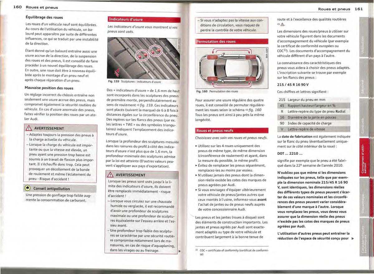 Audi A1 manuel du proprietaire / page 80