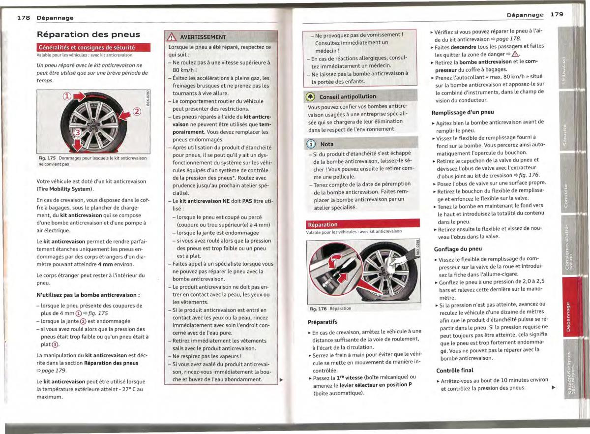 Audi A1 manuel du proprietaire / page 89