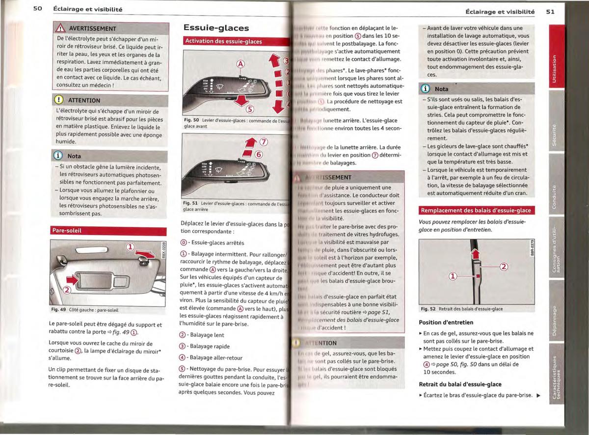 Audi A1 manuel du proprietaire / page 25