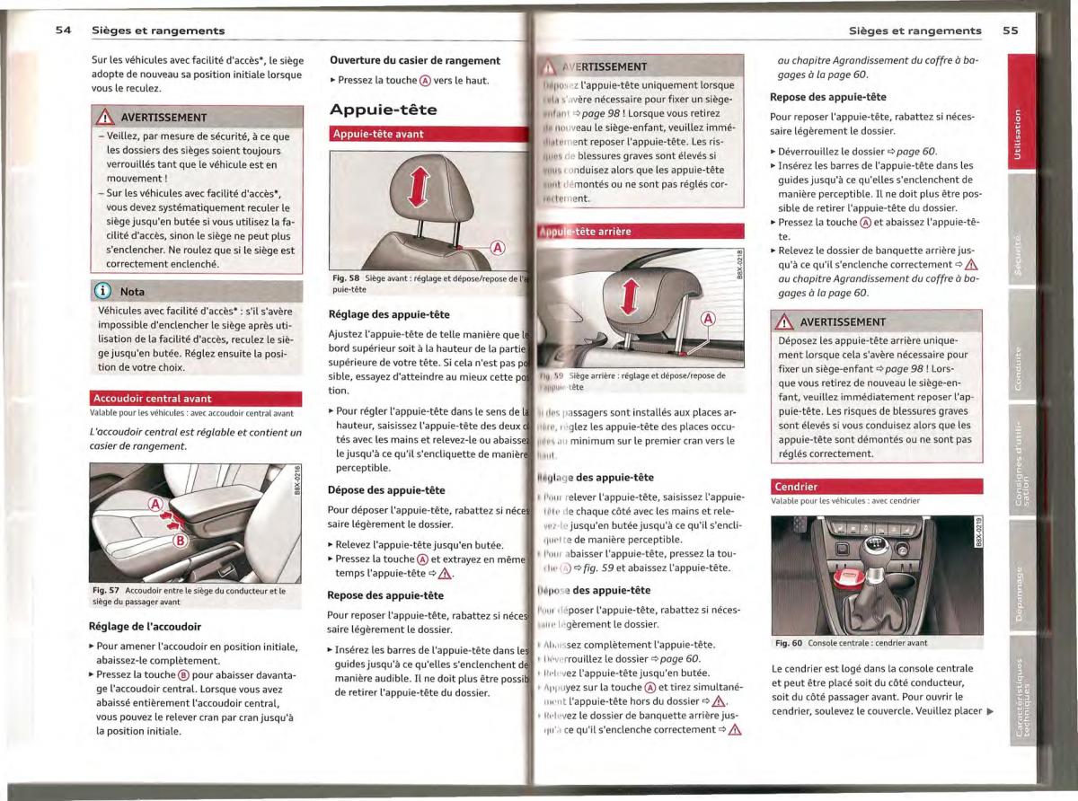 Audi A1 manuel du proprietaire / page 27