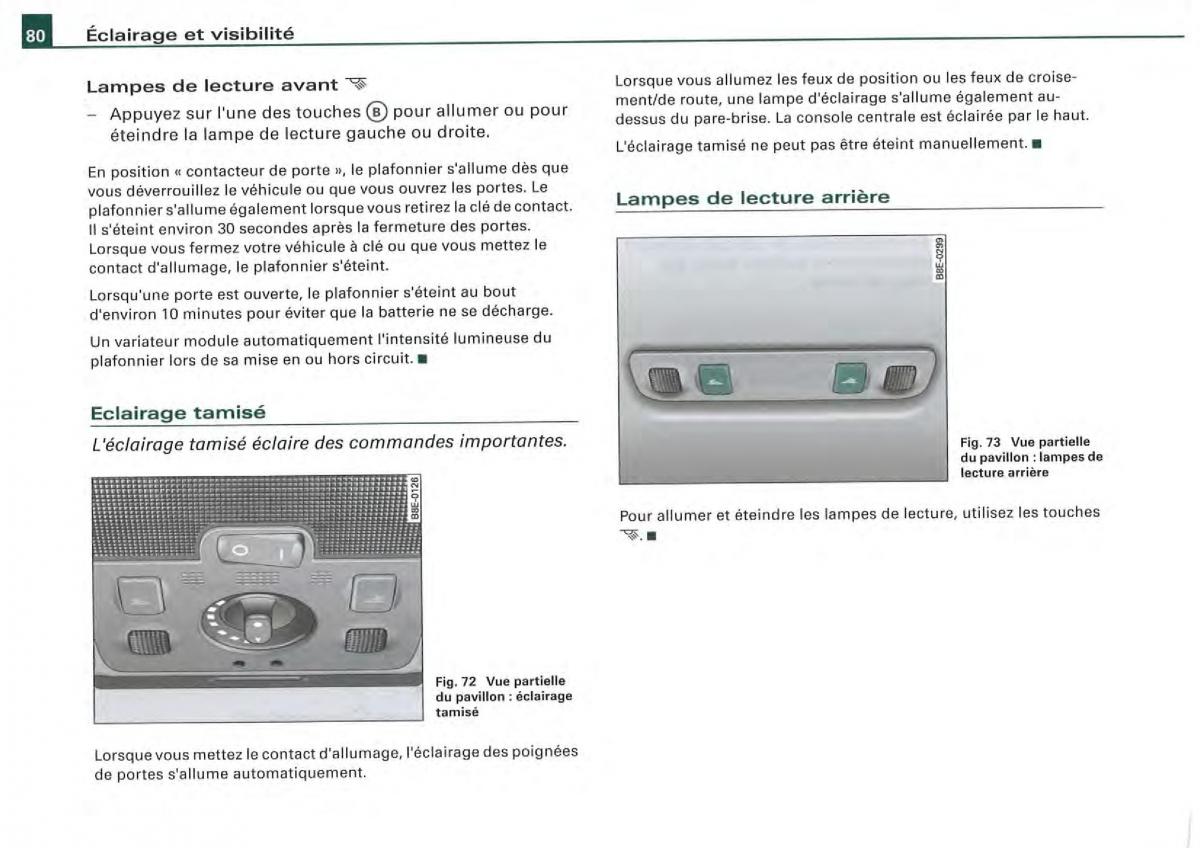 Audi A4 S4 B7 8F manuel du proprietaire / page 78