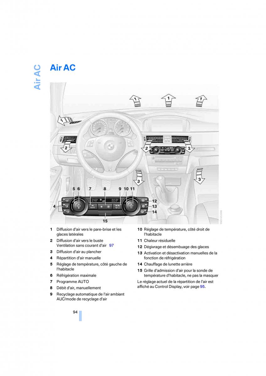 BMW M3 E92 M Power manuel du proprietaire / page 96