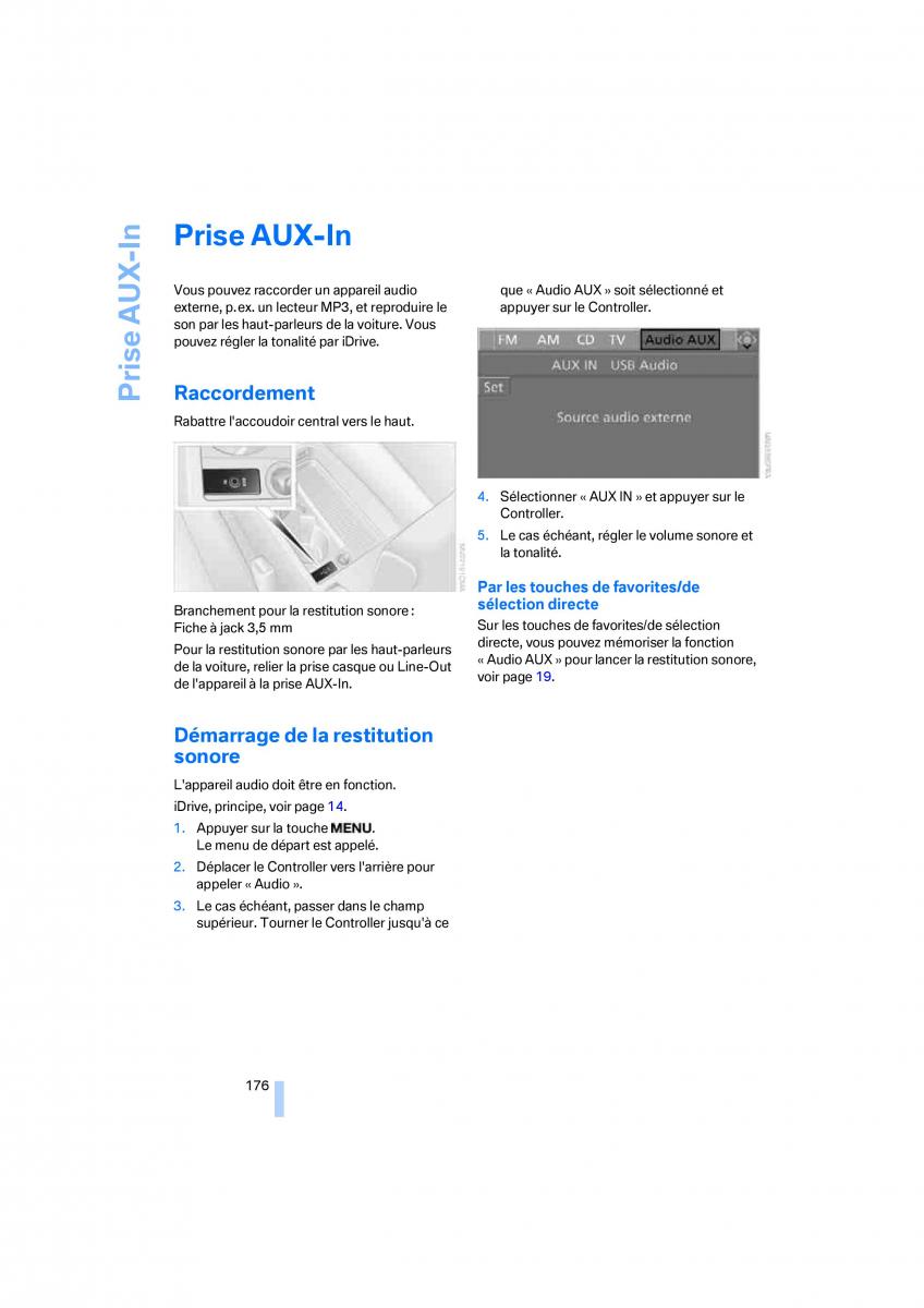 BMW M3 E92 M Power manuel du proprietaire / page 178