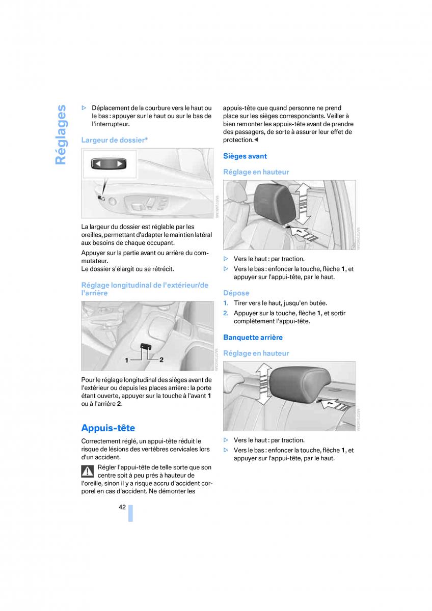 BMW M3 E92 M Power manuel du proprietaire / page 44