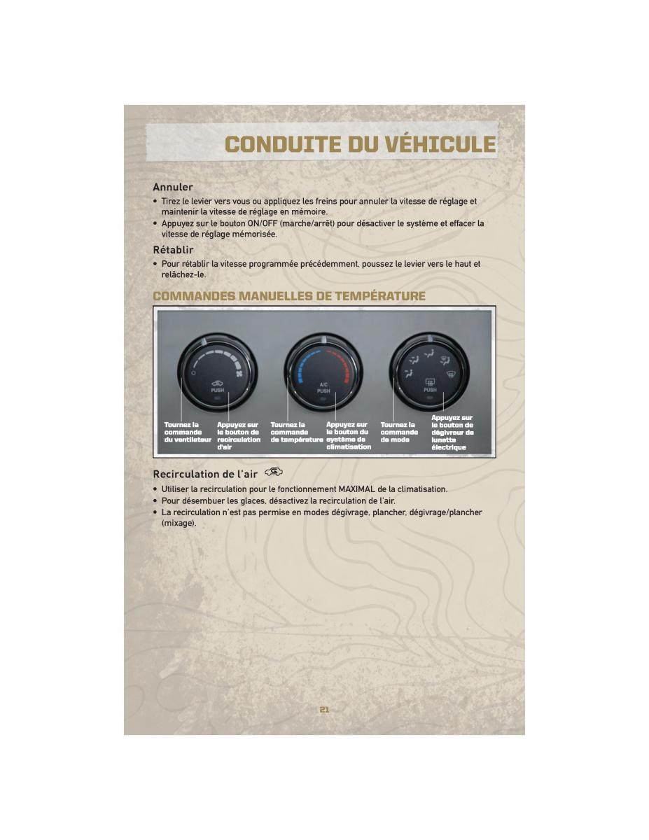 Jeep Cherokee Liberty KK manuel du proprietaire / page 23