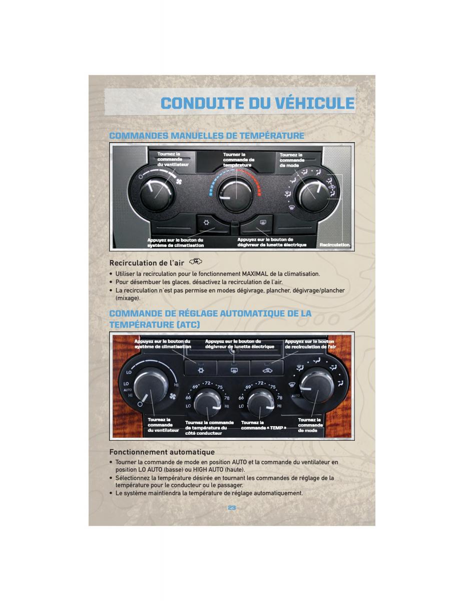 Jeep Commander XK XH manuel du proprietaire / page 25