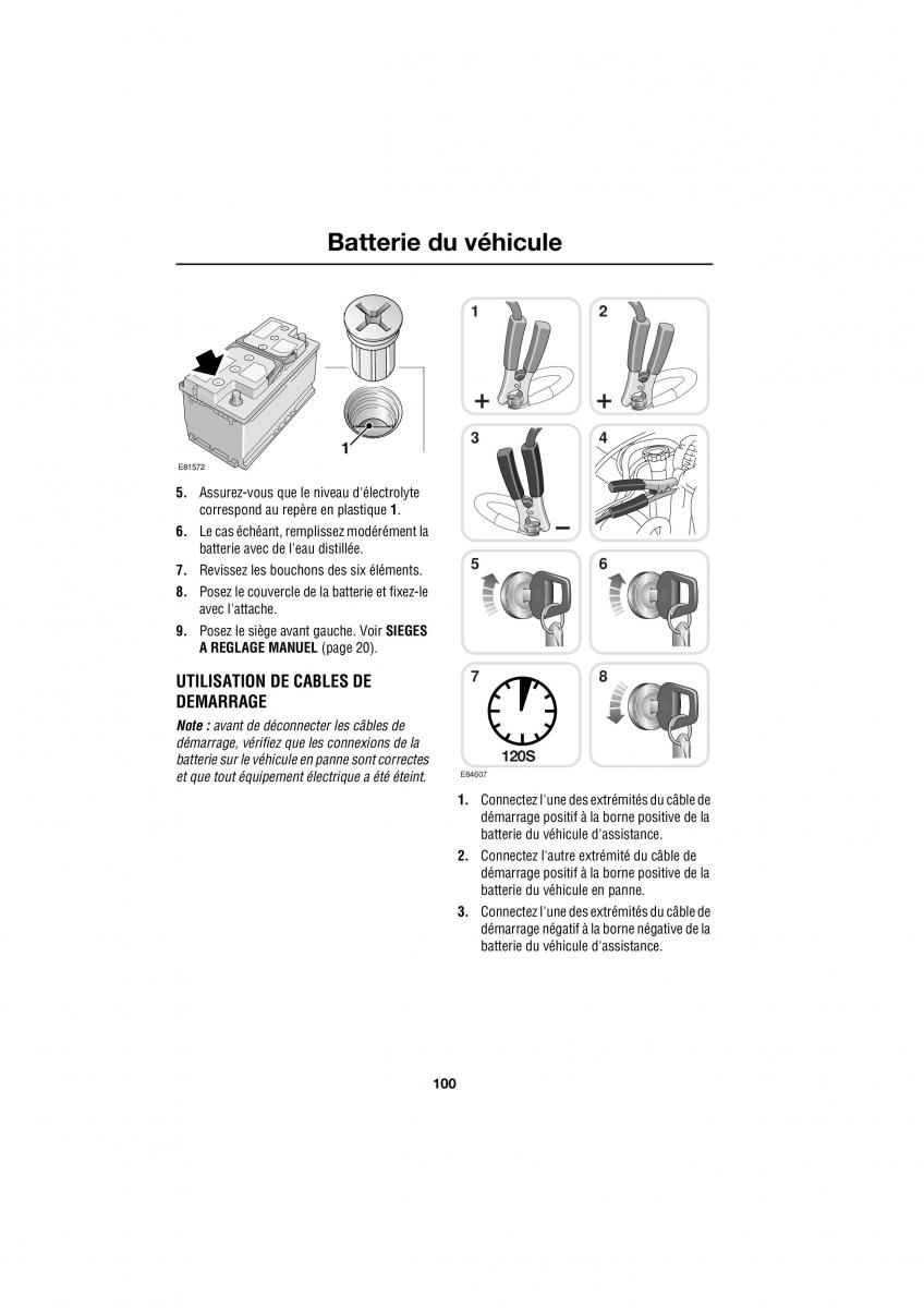 Land Rover Defender manuel du proprietaire / page 59