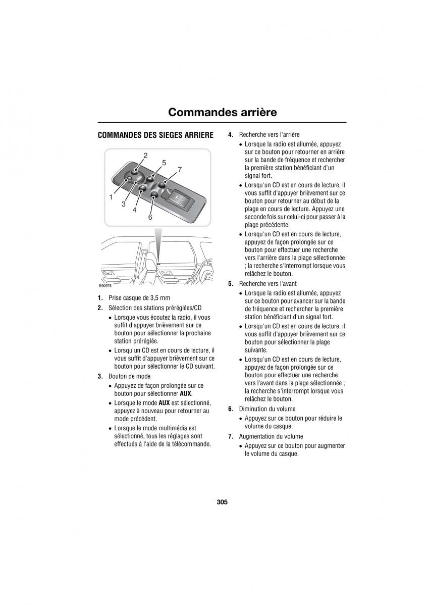 Land Rover Range Rover III 3 L322 manuel du proprietaire / page 61