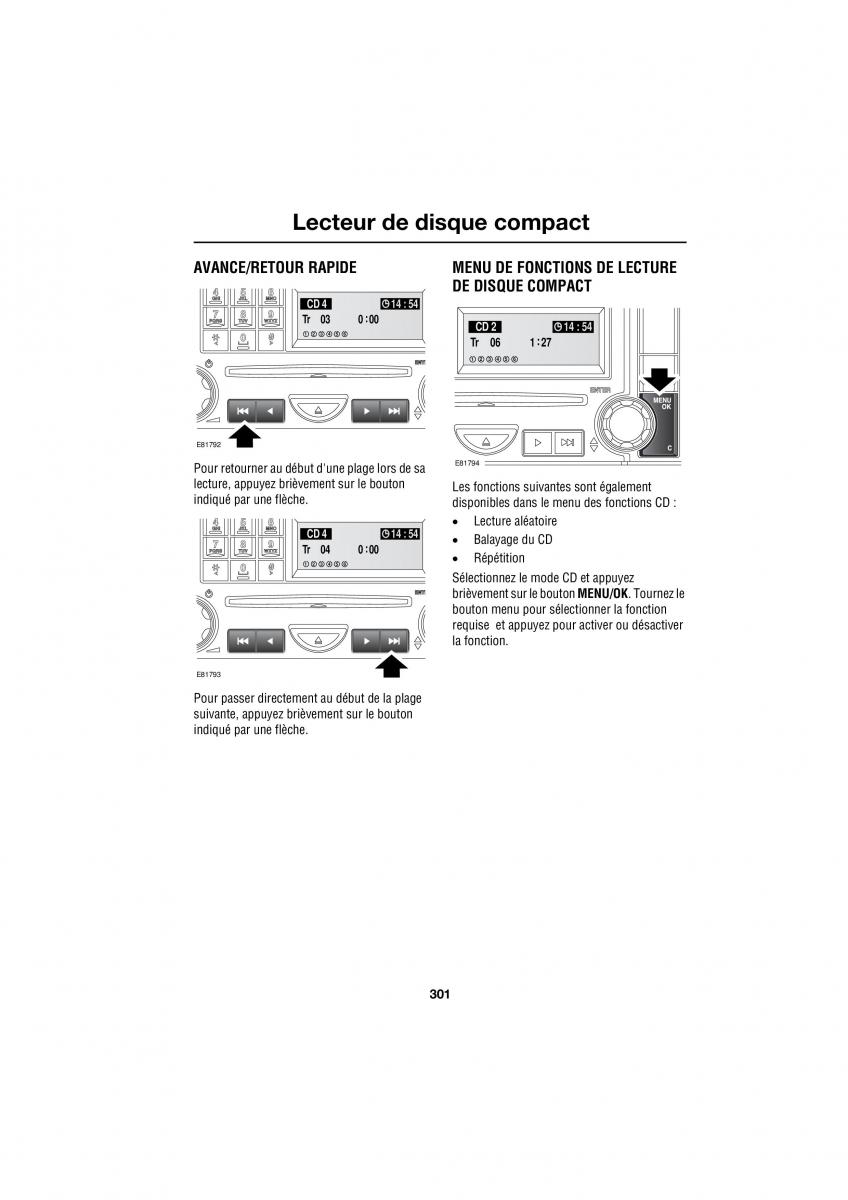 Land Rover Range Rover III 3 L322 manuel du proprietaire / page 68