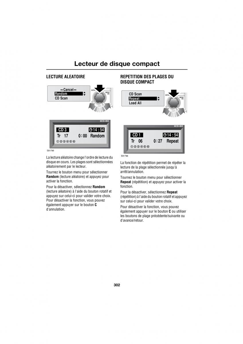 Land Rover Range Rover III 3 L322 manuel du proprietaire / page 69