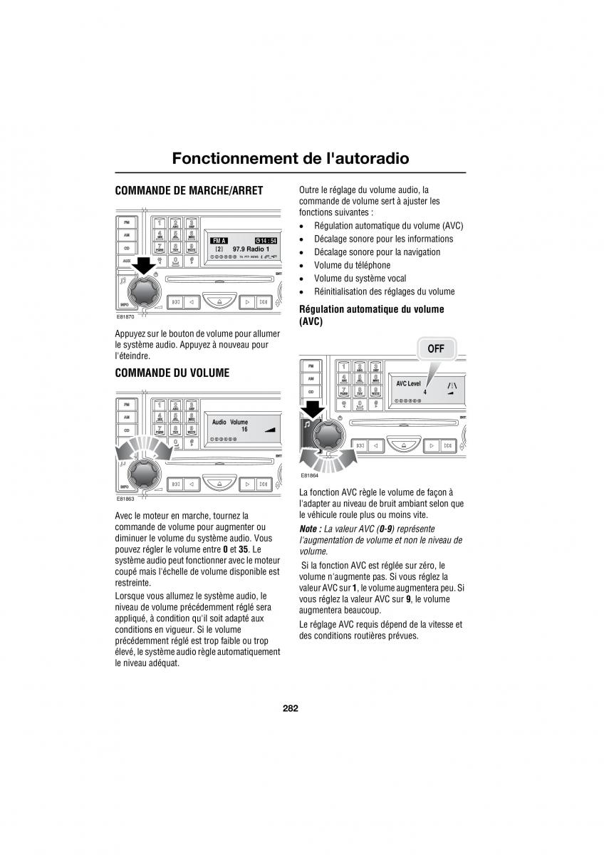 Land Rover Range Rover III 3 L322 manuel du proprietaire / page 76