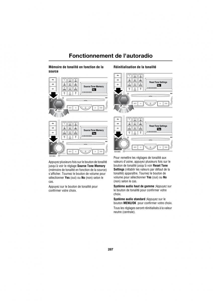 Land Rover Range Rover III 3 L322 manuel du proprietaire / page 81